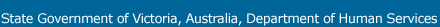 Department of Human Services, State Government of Victoria, Australia - link to the Department of Human Services Internet Home